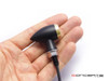 MAX Chubby Matte Black + Brass Machined Aluminium Micro LED Indicators / Turn Signals