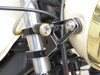 MAX Chubby Matte Black + Brass Machined Aluminium Micro LED Indicators / Turn Signals