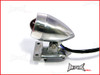 Polished Aluminium Bullet LED Stop / Tail Light - Red Lense