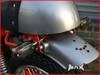 Custom Chrome Aluminium Turn Signals / Running Lights - Smoked Lense