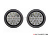 4" Universal Flush Mount LED Reverse Lights - Smoked Lens
