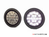 4" Universal Flush Mount LED Reverse Lights - Smoked Lens