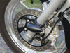 Matte Black Aluminium Bullet Spot / Fog Lights + Complete Wiring Kit + Fork Clamps - 50/51mm