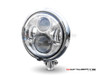 5.75" Bates Style LED Daymaker Chrome Metal Headlight