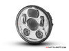 5.75" Chrome Six Projector LED Headlight Insert - 45w