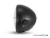 6" Matte Black Universal Metal Classic Headlight - Emarked