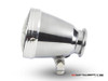 4.5" Polished Alloy Bottom Mount Vintage Style Universal Headlight