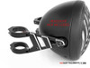 MAX Stomp Black + Contrast CNC Machined Headlight Brackets - 50/51mm Diameter