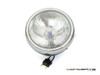 6" Gloss Black + Chrome Universal Metal Classic Headlight - Emarked