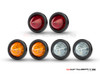 Flush Mount Beehive LED Stop / Tail Lights + Turn Signals + Reverse Lights - Set Of 6