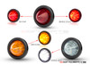 Flush Mount Beehive LED Stop / Tail Lights + Turn Signals + Reverse Lights - Set Of 6