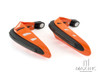 ORANGE Universal Hand Guards with Integrated Amber LED Turn Signals