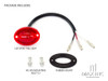 Universal Micro Oval LED Stop / Tail Light / Reflector