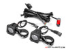 Cube 10W LED Spot Lights + Wiring Harness + Switch + Fork Clamps - 32/33MM