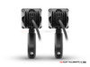 Cube 10W LED Spot Lights + Wiring Harness + Switch + Fork Clamps - 32/33MM