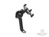 Billet Alum Motorcycle Handlebar + Mirror Mount Phone Holder