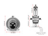 12v / H4 / 55w Halogen Headlight Bulb - Hi / Low Beam
