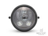 6" Metal Housing Six LED Projector Headlight