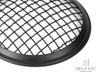 5.75" Black Mesh Grill Metal Headlight Cover