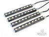 12v Music Activated Strobe Interior RGB LED Lighting Kit