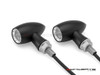 MAX LADZ Black + Natural CNC Machined Alum Mini LED Indicators / Turn Signals + Running Lights