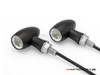 MAX LADZ Black + Natural CNC Machined Alum Mini LED Indicators / Turn Signals + Running Lights