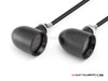 MAX "DERBY" Black CNC Machined Alum Classic Mini LED Indicators / Turn Signals