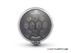 5.75" Bates Style LED Multi Projector Chrome Metal Headlight + DRLS