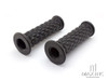 Black Diamond Cafe Racer Style Hand Grips - 7/8" (22mm)