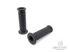Black Diamond Cafe Racer Style Hand Grips - 7/8" (22mm)
