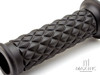 Black Diamond Cafe Racer Style Hand Grips - 7/8" (22mm)