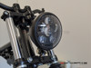 5.75" Bates Style LED Six Projector Matte Black Metal Headlight