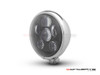 5.75" Bates Style LED Six Projector Chrome Metal Headlight