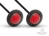 2" Flush Mount Sealed LED Stop / Tail Lights - Set Of 2