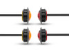 2" Flush Mount LED Running / Turn / Tail / Stop Lights - Set Of 4