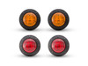 2" Flush Mount LED Running / Turn / Tail / Stop Lights - Set Of 4