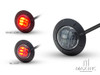 2" Flush Mount Smoked Lens LED Stop / Tail Lights - Set Of 2