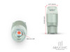 Red 12v / T10 W5W LED Projector Bulbs - Pair
