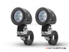 10w LED Spot Lights + Wiring Harness + Bar Clamps - Fits 22 /25 / 28mm Bars