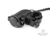  Universal Handlebar Mount Twin USB Power Supply - Fits 22-25mm Bars