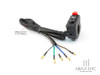 Universal Black Motorcycle Engine Start / Stop Switch - Fits 22mm Bars
