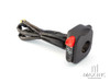 Universal Black Motorcycle Engine Start / Stop Switch - Fits 22mm Bars