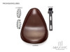 Brown Universal Custom Old Skool Single Saddle Seat
