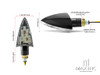 Black Universal LED Spear Head Turn Signals / Indicators - Emarked