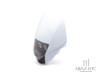 White Universal Stealth Supermoto LED Headlight Mask - 20w