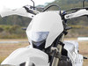 White Universal Stealth Supermoto LED Headlight Mask - 20w