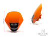 Orange Universal Stealth Supermoto LED Headlight Mask - 20w