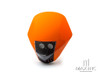 Orange Universal Stealth Supermoto LED Headlight Mask - 20w