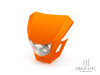 Orange Universal Supermoto Headlight Mask - 12v/35w
