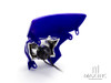 Blue Beasty Universal Supermoto Headlight Mask - 12v/35w